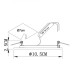 Точечный светильник Rigel A7606PL-2WH Arte Lamp