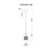 Подвесной светильник Manchester A7625SP-1AB Arte Lamp