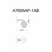 Бра Malina A7695AP-1AB Arte Lamp