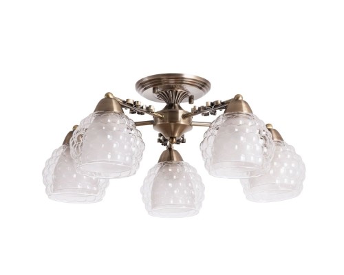 Потолочная люстра Malina A7695PL-5AB Arte Lamp Потолочная люстра Malina A7695PL-5AB Arte Lamp