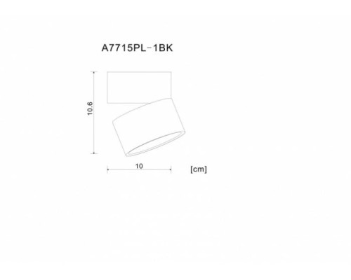 Точечный светильник Arcturus A7715PL-1BK Arte Lamp Точечный светильник Arcturus A7715PL-1BK Arte Lamp