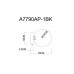 Бра Vincent A7790AP-1BK Arte Lamp