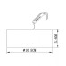 Точечный светильник Antares A7806PL-2WH Arte Lamp