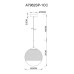 Подвесной светильник Jupiter Chrome A7962SP-1CC Arte Lamp