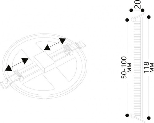 Потолочный светильник Mesura A7973PL-1WH Arte Lamp Потолочный светильник Mesura A7973PL-1WH Arte Lamp