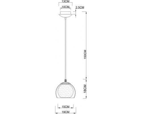 Подвесной светильник Rastaban A7984SP-1CC Arte Lamp Подвесной светильник Rastaban A7984SP-1CC Arte Lamp