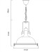 Подвесной светильник Decco A8022SP-1AB Arte Lamp
