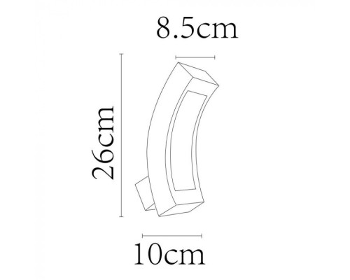 Светильник Inchino A8101AL-1GY Arte Lamp Светильник Inchino A8101AL-1GY Arte Lamp