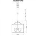Подвесной светильник Bruno A8286SP-5AB Arte Lamp
