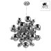 Подвесная люстра Molecule A8313SP-9CC Arte Lamp