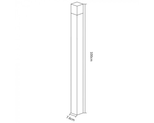 Наземный светильник Portu A8372PA-1GY Arte Lamp Наземный светильник Portu A8372PA-1GY Arte Lamp