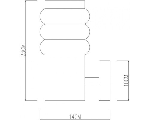 Настенный фонарь уличный Portica A8381AL-1SS Arte Lamp Настенный фонарь уличный Portica A8381AL-1SS Arte Lamp