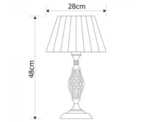 Настольная лампа Zanzibar A8390LT-1AB Arte Lamp Настольная лампа Zanzibar A8390LT-1AB Arte Lamp