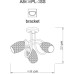 Потолочная люстра Mutti A8616PL-3SS Arte Lamp