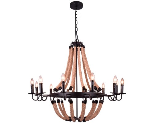 Подвесная люстра Marsiglia A8956LM-12BK Arte Lamp Подвесная люстра Marsiglia A8956LM-12BK Arte Lamp