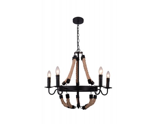 Подвесная люстра Marsiglia A8956LM-5BK Arte Lamp Подвесная люстра Marsiglia A8956LM-5BK Arte Lamp