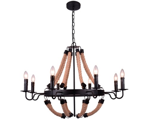 Подвесная люстра Marsiglia A8956LM-8BK Arte Lamp Подвесная люстра Marsiglia A8956LM-8BK Arte Lamp