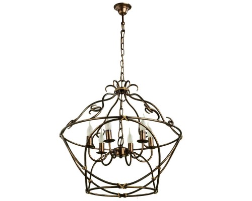 Подвесная люстра Bellator A8960SP-6GA Arte Lamp Подвесная люстра Bellator A8960SP-6GA Arte Lamp