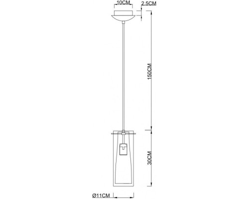 Подвесной светильник Aries A8983SP-1PB Arte Lamp Подвесной светильник Aries A8983SP-1PB Arte Lamp