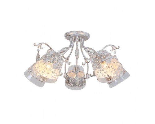 Потолочная люстра Calice A9081PL-5WG Arte Lamp Потолочная люстра Calice A9081PL-5WG Arte Lamp
