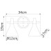 Спот Ciclone A9154AP-2WH Arte Lamp