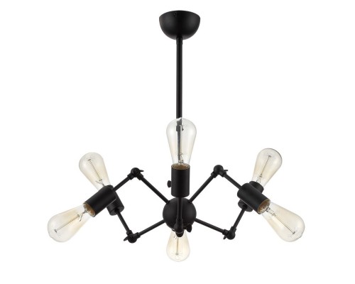 Подвесная люстра Roots A9190LM-6BK Arte Lamp Подвесная люстра Roots A9190LM-6BK Arte Lamp
