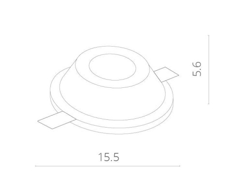 Точечный светильник Invisible A9215PL-1WH Arte Lamp Точечный светильник Invisible A9215PL-1WH Arte Lamp