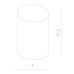 Точечный светильник Tubo A9260PL-1WH Arte Lamp