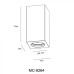 Точечный светильник Tubo A9263PL-1WH Arte Lamp