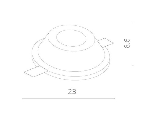 Точечный светильник Invisible A9271PL-1WH Arte Lamp Точечный светильник Invisible A9271PL-1WH Arte Lamp