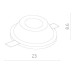 Точечный светильник Invisible A9271PL-1WH Arte Lamp