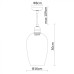 Подвесной светильник Trento A9291SP-1CC Arte Lamp