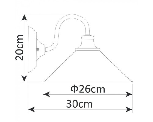 Бра Bevel A9330AP-1BR Arte Lamp