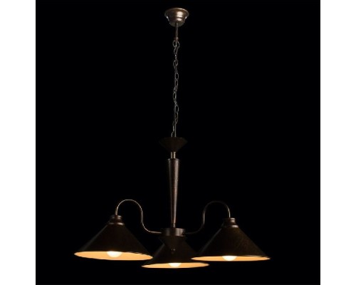 Подвесная люстра Bevel A9330LM-3BR Arte Lamp