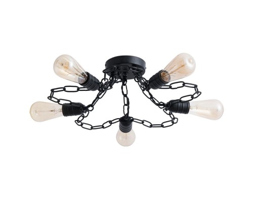 Потолочная люстра Riverrun A9344PL-5BK Arte Lamp Потолочная люстра Riverrun A9344PL-5BK Arte Lamp