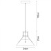 Подвесной светильник Stark A9347SP-1BK Arte Lamp