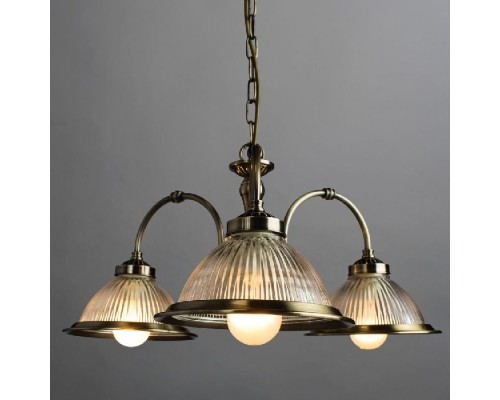 Подвесная люстра American Diner A9366LM-3AB Arte Lamp Подвесная люстра American Diner A9366LM-3AB Arte Lamp