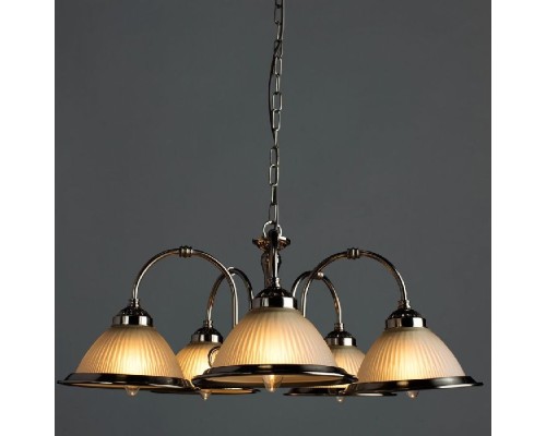 Подвесная люстра American Diner A9366LM-5SS Arte Lamp Подвесная люстра American Diner A9366LM-5SS Arte Lamp