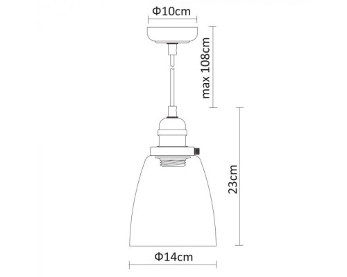 Подвесной светильник Trento A9387SP-1CC Arte Lamp Подвесной светильник Trento A9387SP-1CC Arte Lamp