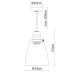 Подвесной светильник Trento A9387SP-1CC Arte Lamp