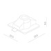 Точечный светильник Invisible A9410PL-1WH Arte Lamp