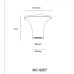 Точечный светильник Tubo A9461PL-1WH Arte Lamp