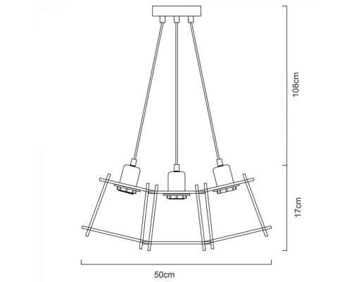 Подвесная люстра Conway A9469SP-5BK Arte Lamp Подвесная люстра Conway A9469SP-5BK Arte Lamp