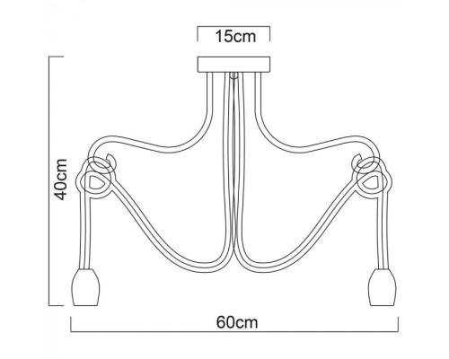 Потолочная люстра Nodo A9477PL-8WG Arte Lamp Потолочная люстра Nodo A9477PL-8WG Arte Lamp