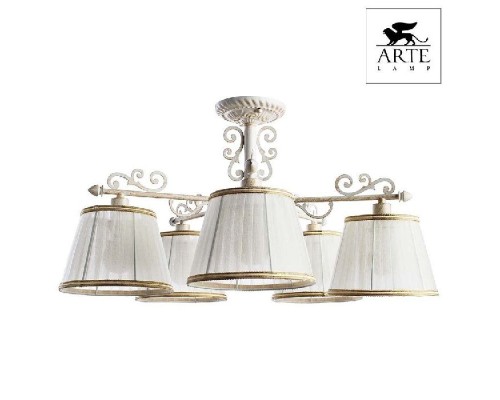 Потолочная люстра Jess A9513PL-5WG Arte Lamp Потолочная люстра Jess A9513PL-5WG Arte Lamp