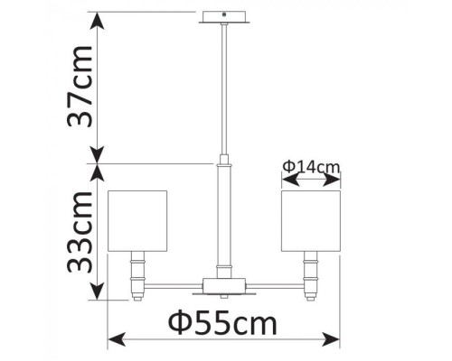 Подвесная люстра Circolo A9519LM-5BR Arte Lamp Подвесная люстра Circolo A9519LM-5BR Arte Lamp