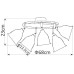 Спот Campana A9557PL-5CC Arte Lamp