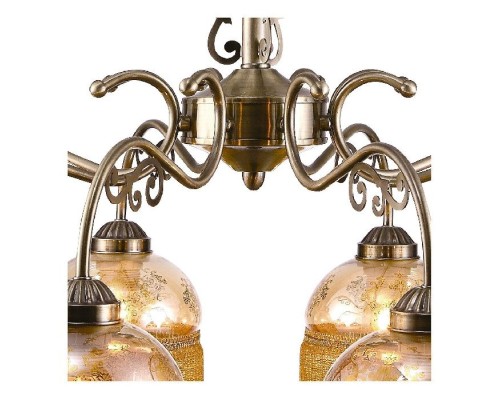 Подвесная люстра Perlina A9560LM-8AB Arte Lamp Подвесная люстра Perlina A9560LM-8AB Arte Lamp