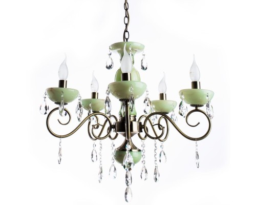Подвесная люстра Onyx Green A9592LM-5AB Arte Lamp Подвесная люстра Onyx Green A9592LM-5AB Arte Lamp