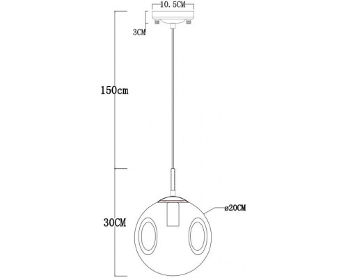 Подвесной светильник Tureis A9920SP-1BK Arte Lamp Подвесной светильник Tureis A9920SP-1BK Arte Lamp
